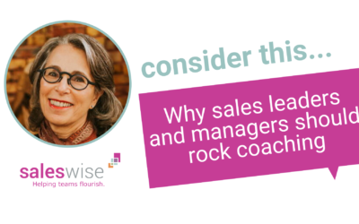 Why sales leaders and managers should rock coaching